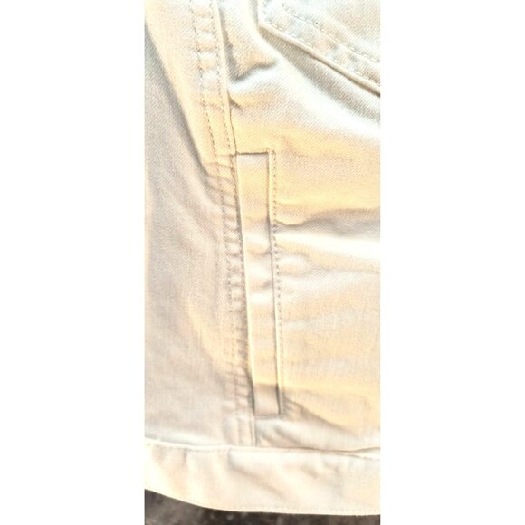 Banana Republic White Denim Jacket Womens S - Picture 4 of 6